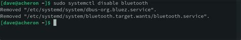 Arch Linux Bluetooth Is Disabled