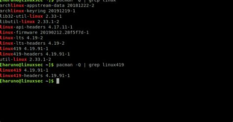 Arch Linux Install Kernel Headers