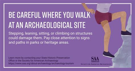 archaeological site etiquette