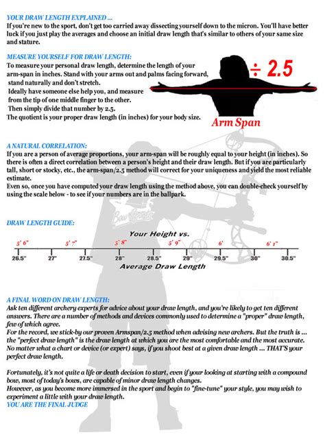 Archery Bow Length