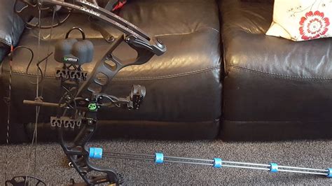 archery equipment setup