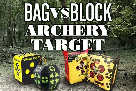 Archery Target Foam Vs Bag