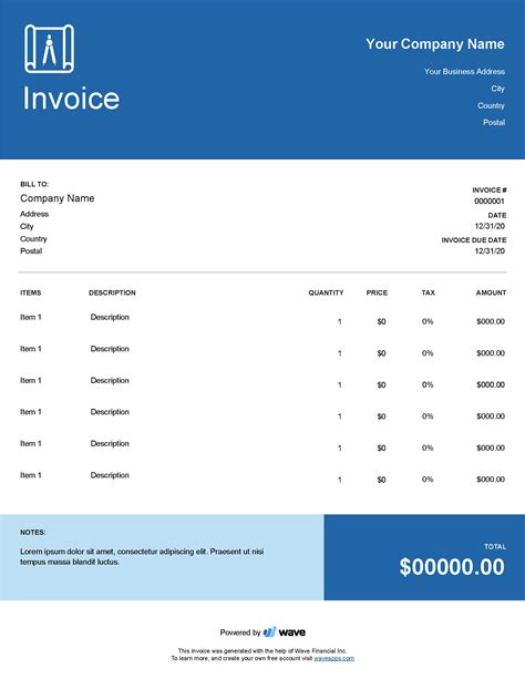 Architect Invoice Template – A Comprehensive Guide For 2023