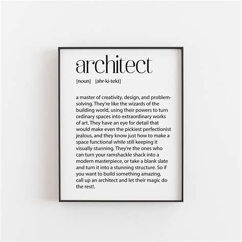 Architect Definition In Art