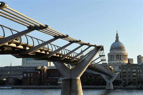 architect designed millennium bridge london