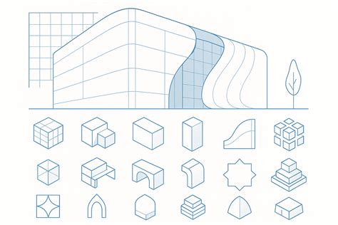 architectural s-shape