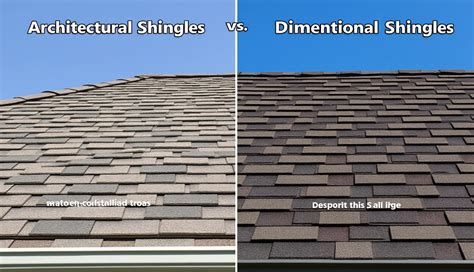 Architectural Vs Dimensional Shingles