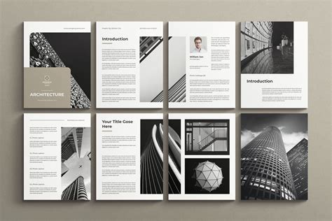 Architecture Brochure Templates 50+ Free PSD, PDF, EPS, InDesign