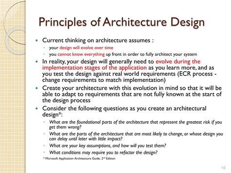 Architecture Definition Simple