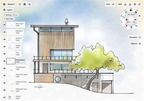 Architecture Drawing App for Android Personalized Workflows