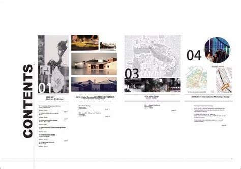 Architecture Portfolio Index Design