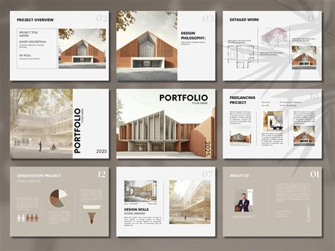 Architecture portfolio presentation