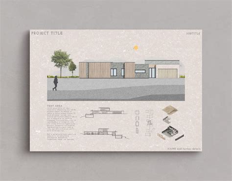 Architecture Presentation Board Horizontal