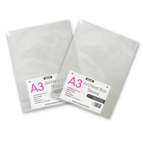 archival quality photo sleeves