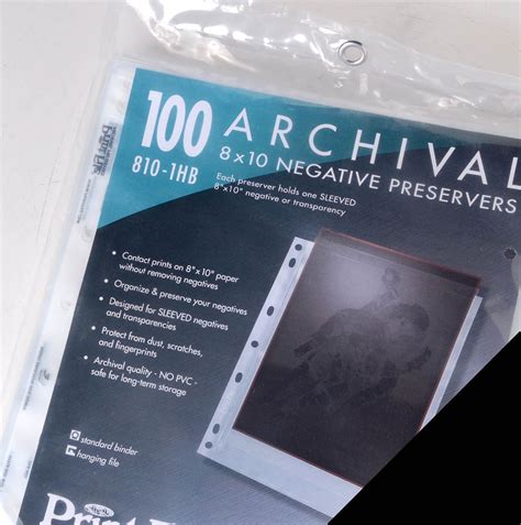 archival sleeves for photographs