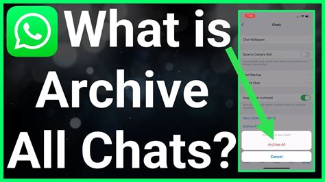 archive all chats whatsapp meaning