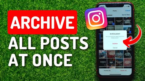 archive all instagram photos at once