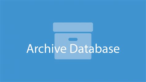 archive database