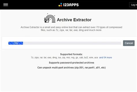 archive file extractor online
