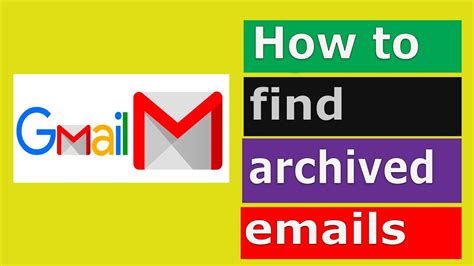 archive in gmail how to find