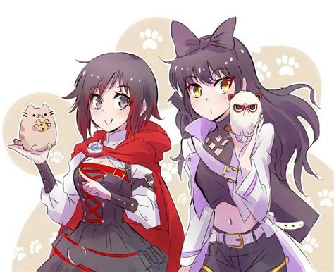 archive of our own rwby ruby x blake