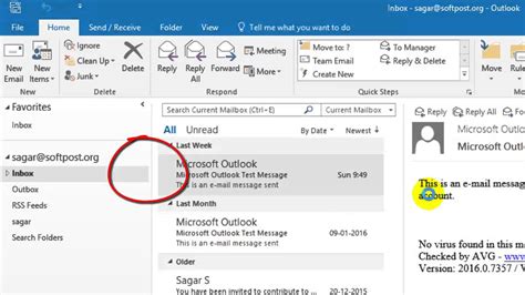 archive outlook mail to local folder