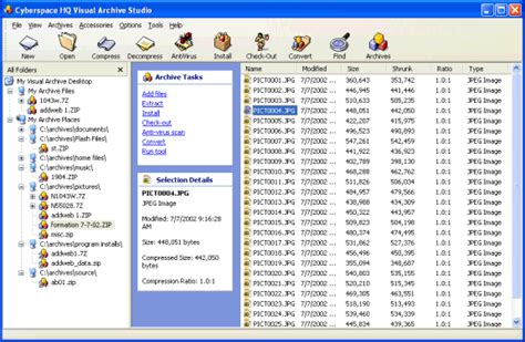 archive programs for windows