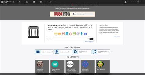 Archive.org Website