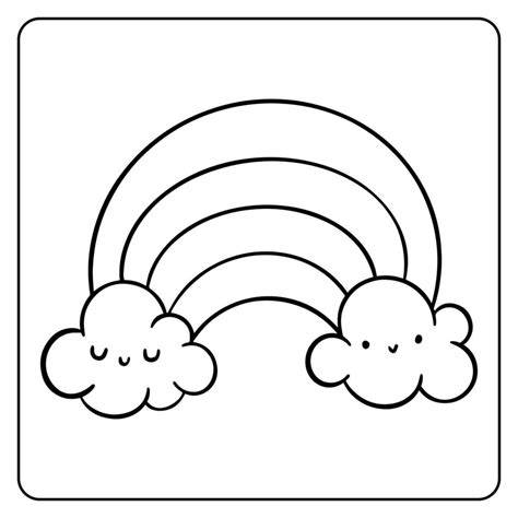 Dibujo De Arco Iris Para Colorear Ultra Coloring Pages Arcoiris