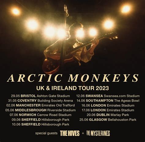 arctic monkeys tour