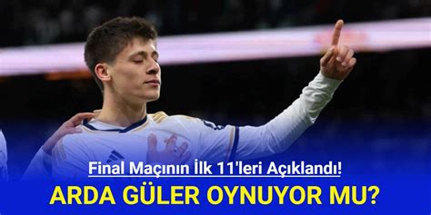 arda güler oynuyor mu