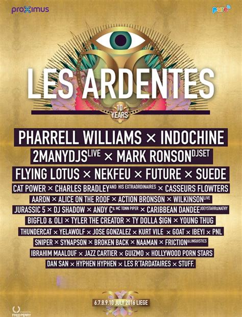 ardentes festival 2016