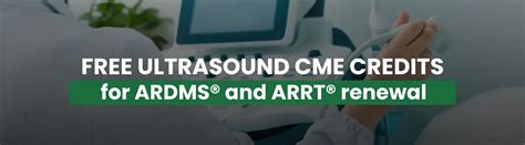 ardms free cme credits for sonographers
