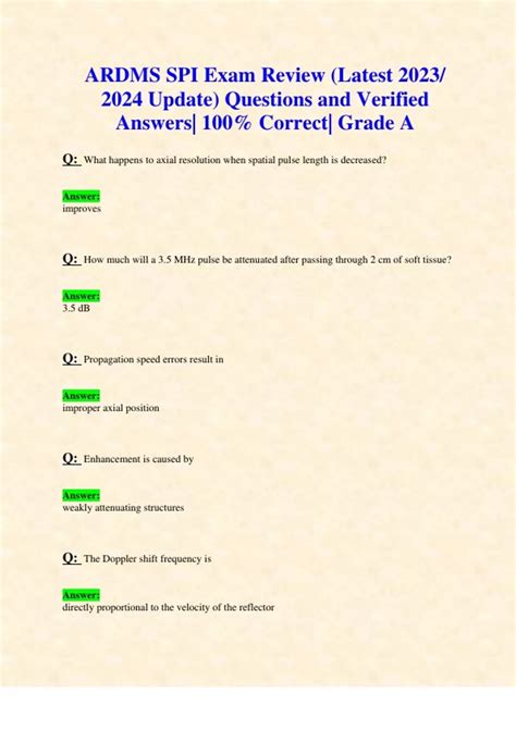 ardms spi exam review questions