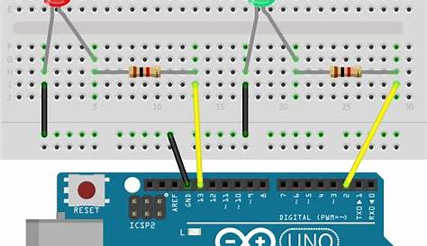 Arduino Switch Led Circuit Getting Started With Uno Controlling LED With