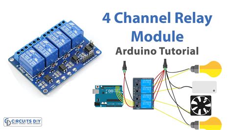 Arduino 4 Relay Module Code