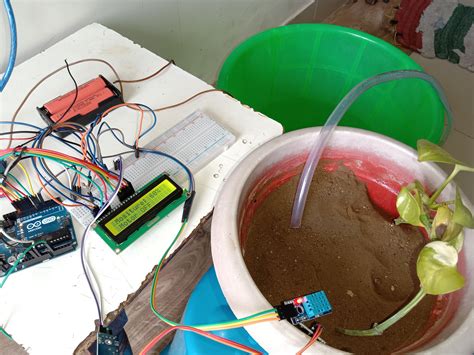 Arduino Based Drip Irrigation System