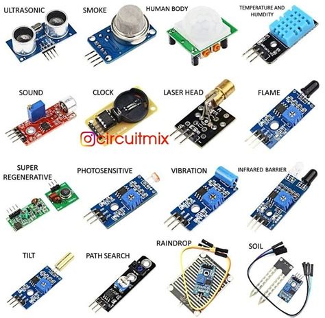 arduino codes for sensors