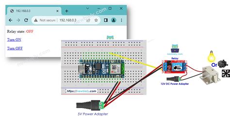 Arduino Control Relay From 