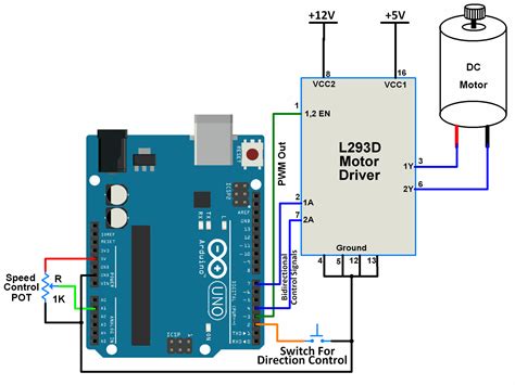 Arduino Dc Motor Specifications