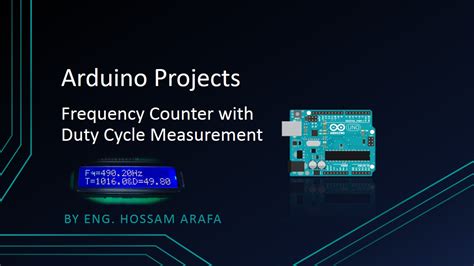 Arduino Frequency Counter/Duty Cycle Meter