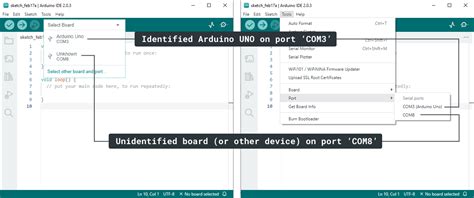 arduino ide does not see port