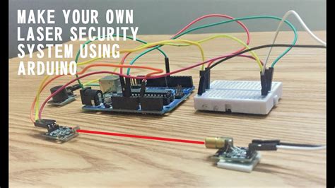 Arduino Laser Security System Code