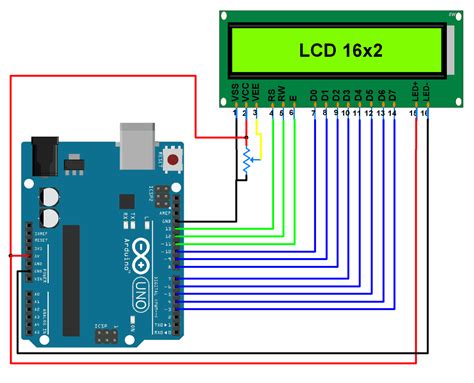 Arduino Lcd Display Project Code