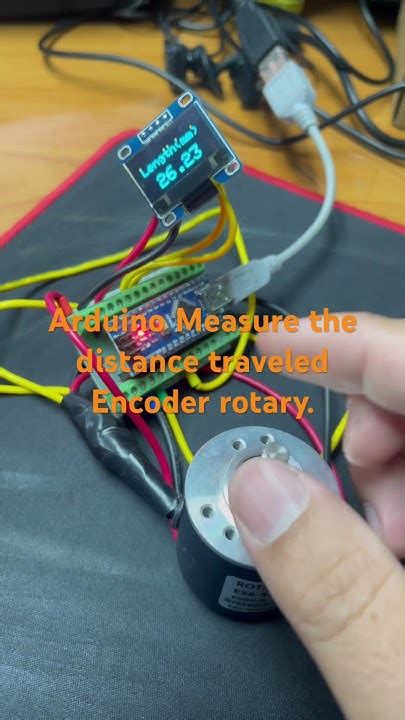 A Virtual Tape Measure Wokwi Arduino Simulator