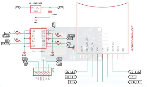 arduino micro sd card module schematic