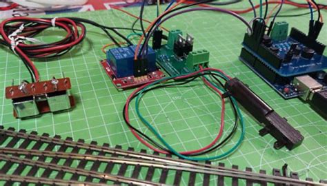 Arduino Model Railroad Turnout Control