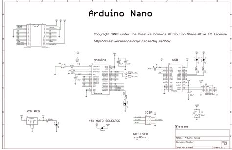 arduino nano board schematic