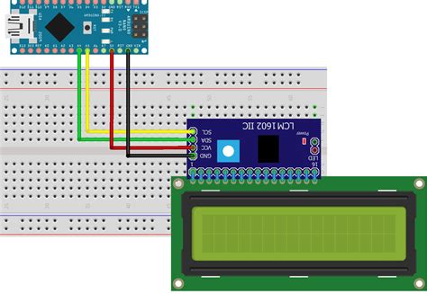 arduino nano i2c lcd wiring