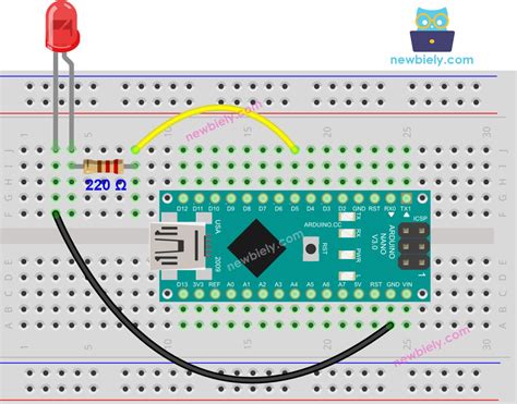 Arduino Nano Internal Led Pin Number